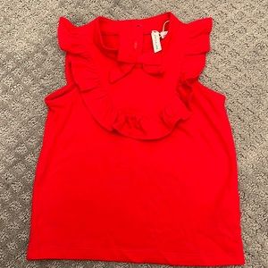 Janie & Jack sleeveless red top